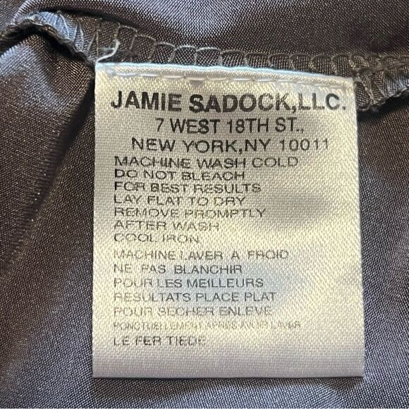 Jamie Sadock Golf Shirt. Pink and Grey with 1/4 Zipper. Short Sleeves. Sz Small - Picture 9 of 11